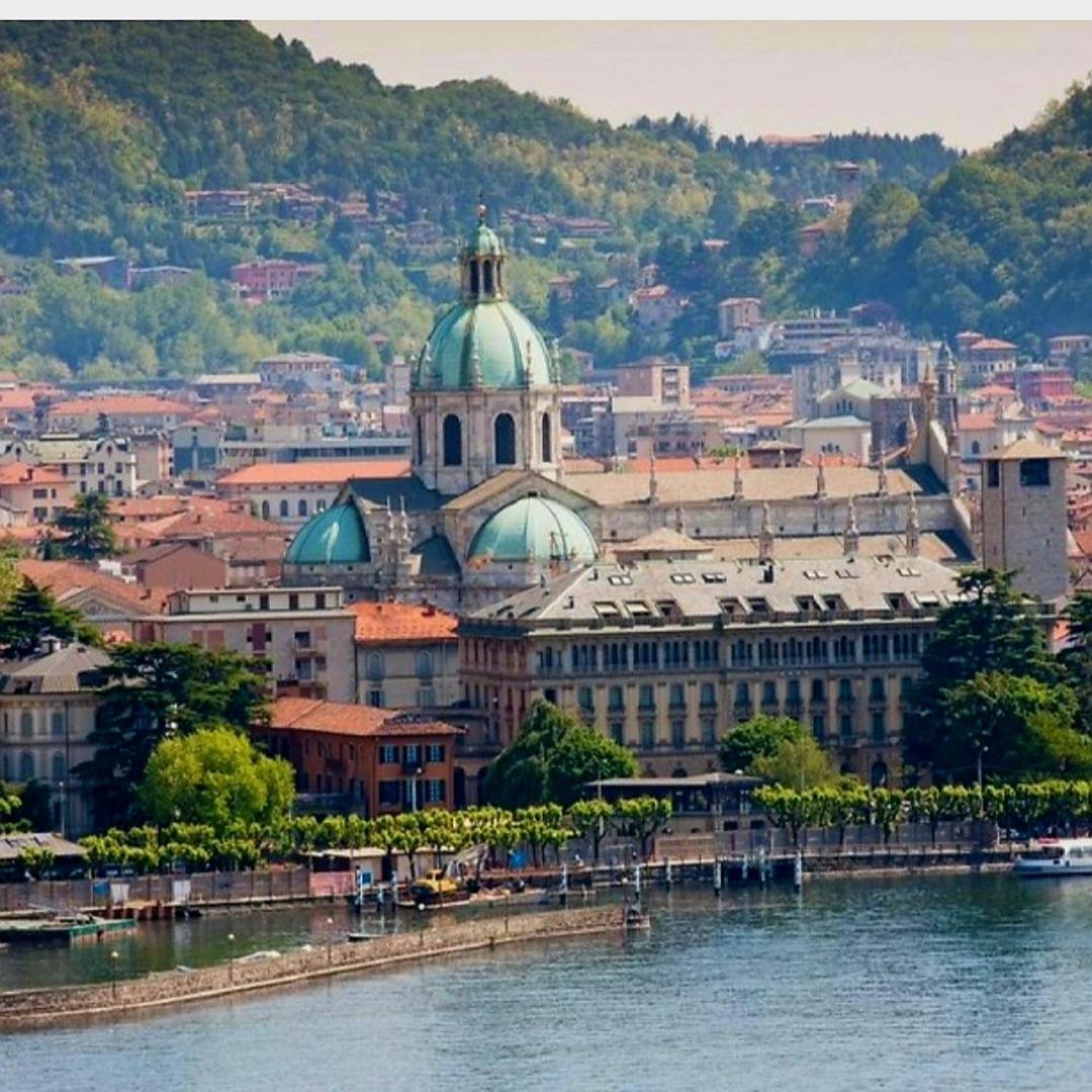 New Private Apt In Como A-C Self Check-In Kültér fotó